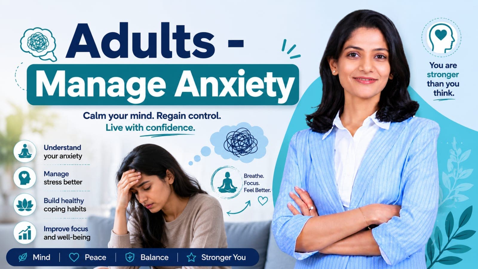 Adults - Manage Anxiety